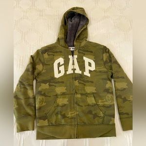 Gap Kids Star Wars Logo Sherpa Hoodie